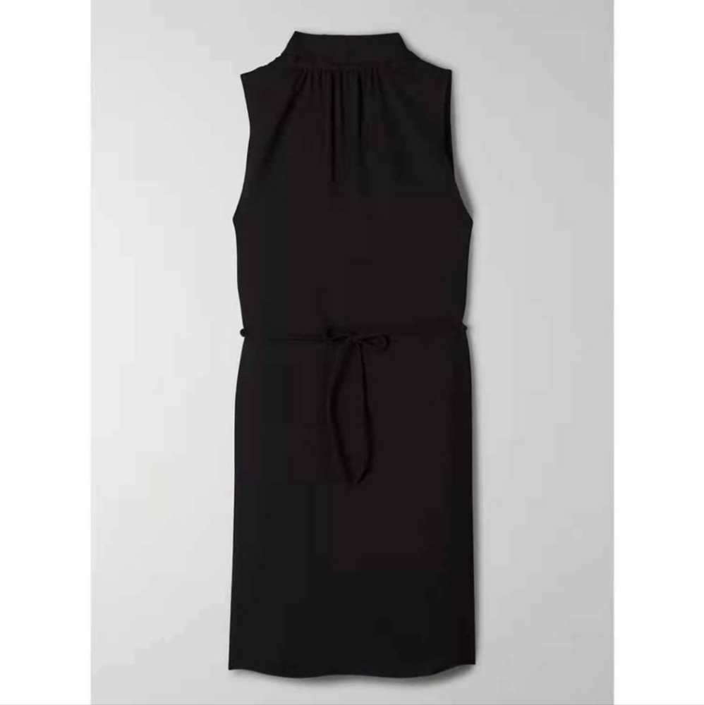 New Aritzia party dress casual dress Elegant Black Sleeveless Dress - Picture 6 of 6